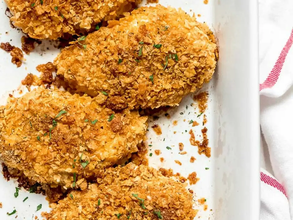 Can you give me a recipe for cornflake chicken?