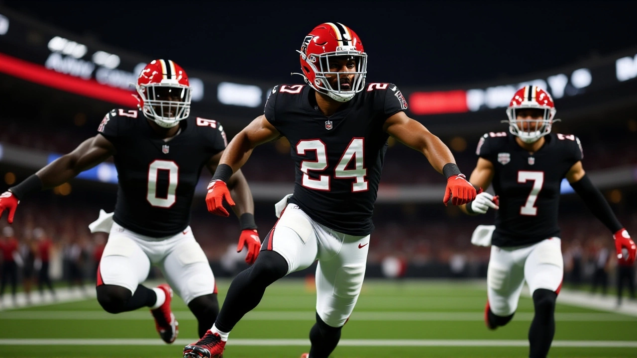 Falcons Edge Bills at Halftime, Bears Lead Commanders in Monday Night Showdown